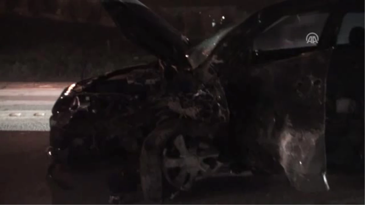 Gebze\'de İki Aracın Çarpışması Sonucu 1\'i Ağır, 5 Kişi Yaralandı