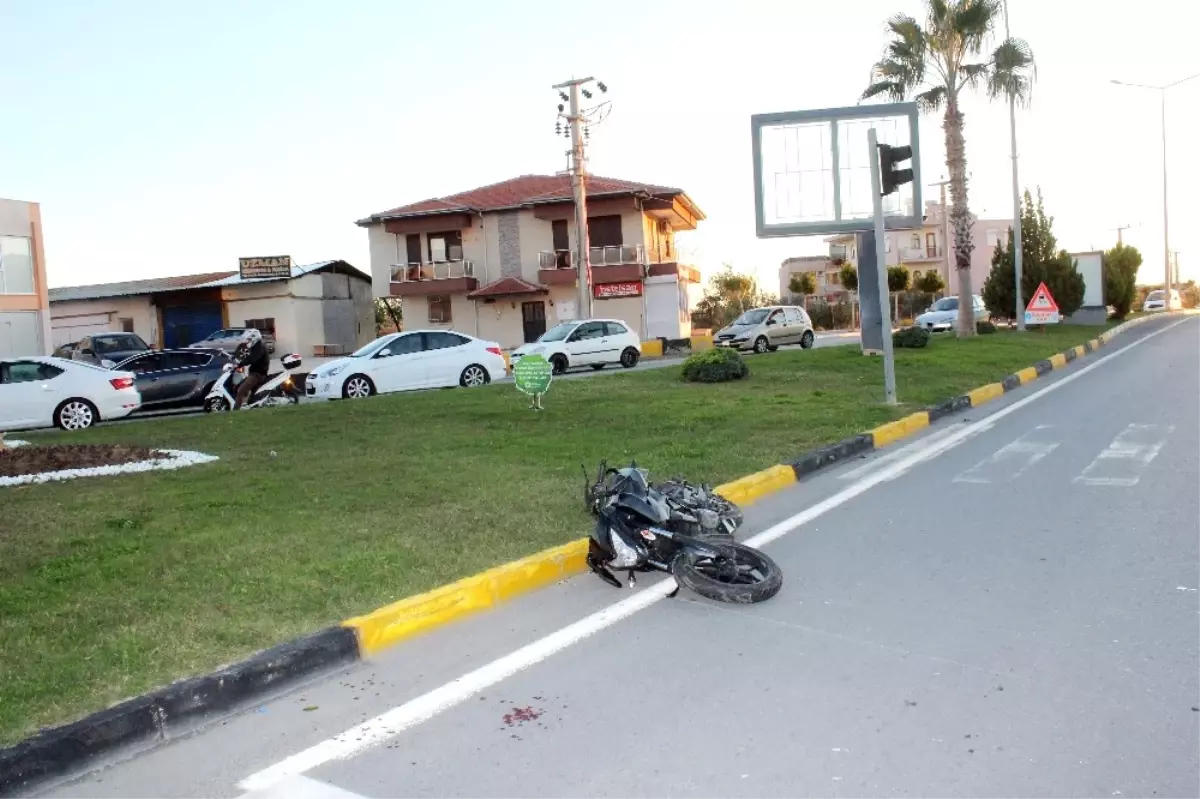 Manavgat\'ta Trafik Kazası: 1 Yaralı