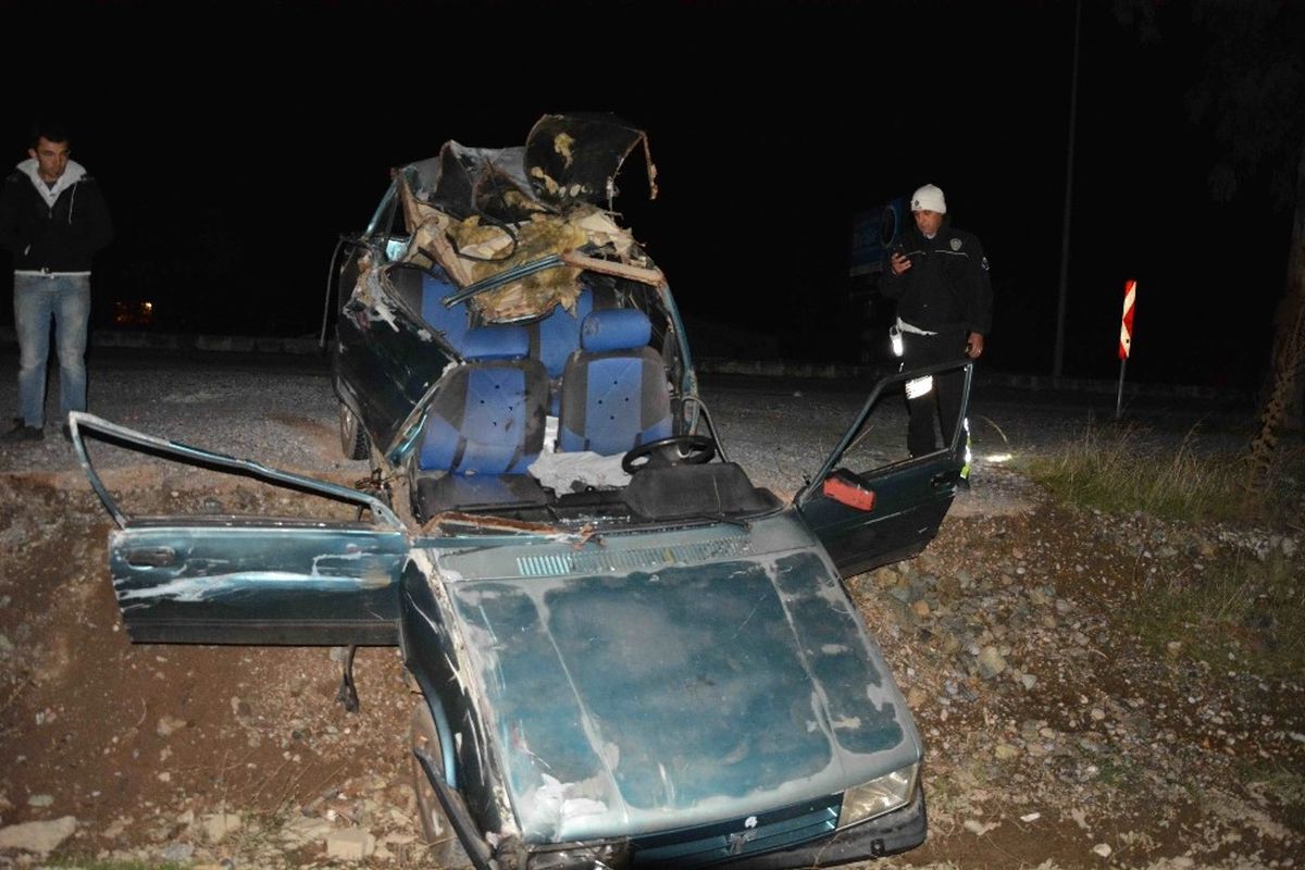 Ortaca\'da Trafik Kazası; 2 Yaralı