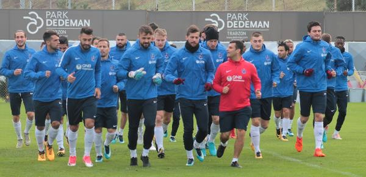 Trabzonspor Taktik Çalıştı
