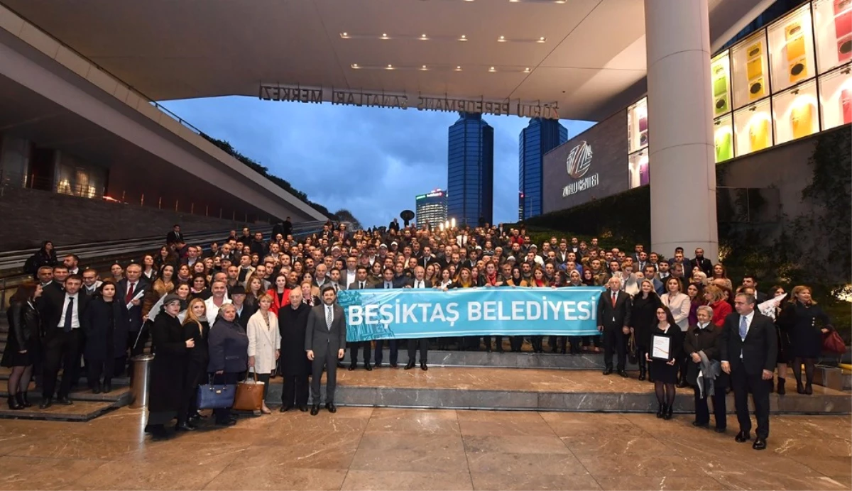 Türkiye Mükemmellik Ödüllerinde Beşiktaş Belediyesi\'ne Ödül