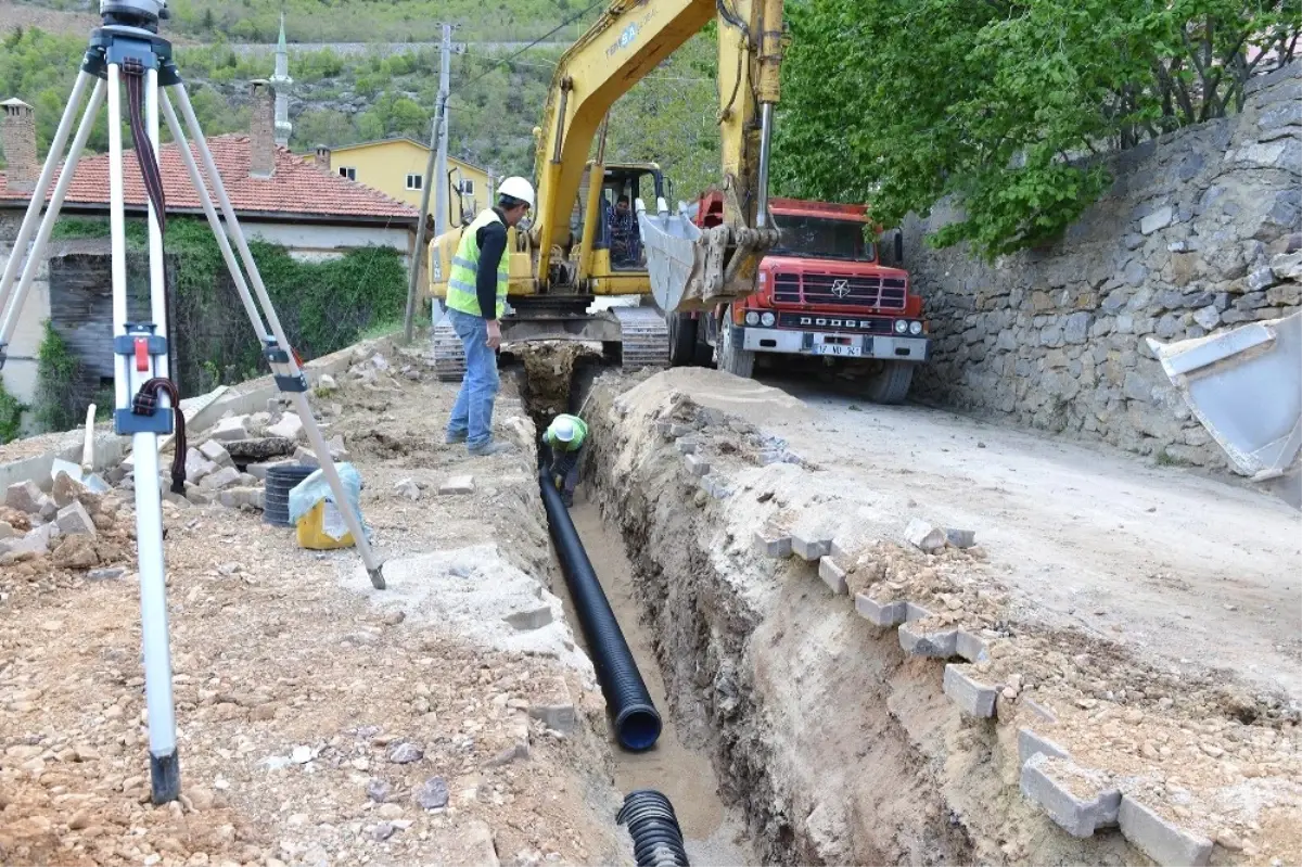 Akseki Bademli ve Güçlüköy\'e Kanalizasyon Ağı