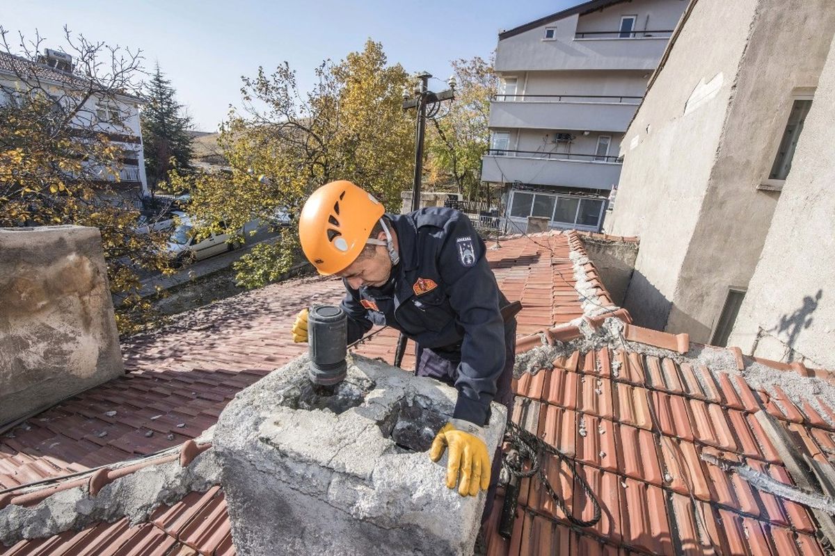 Ankara İtfaiyesinden Kış Uyarısı