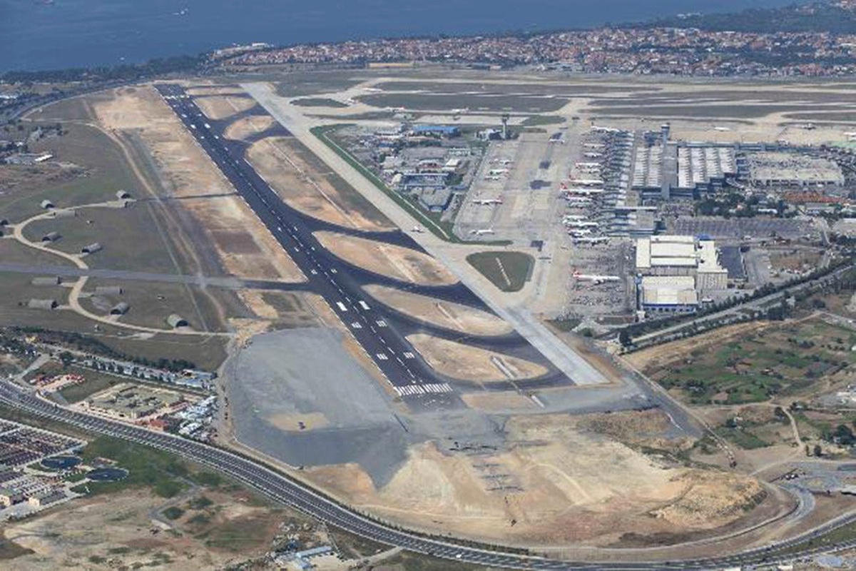 Atatürk Havalimanı Avrupa\'nın 4\'üncü Büyüğü