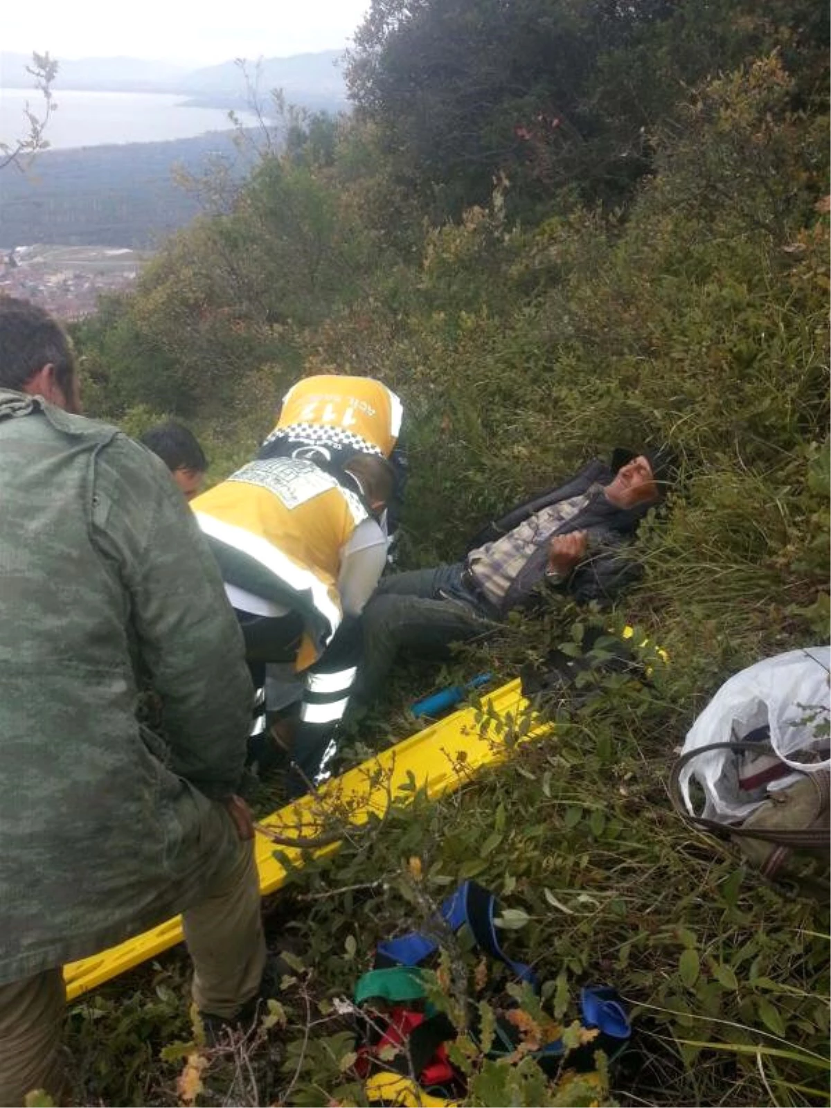 Ayağı Kırılan Çoban İçin Nefes Kesen Kurtarma Operasyonu