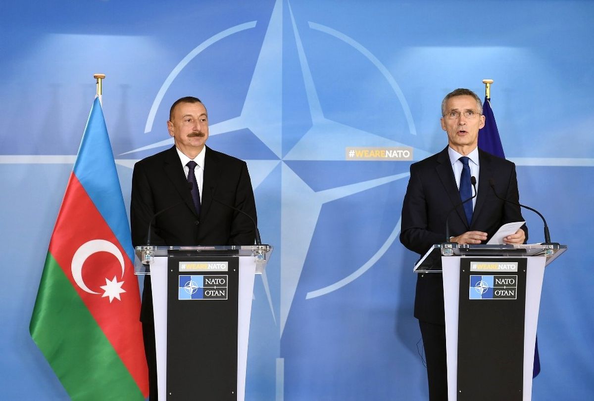 Azerbaycan Cumhurbaşkanı İlham Aliyev, Stoltenberg ile Görüştü