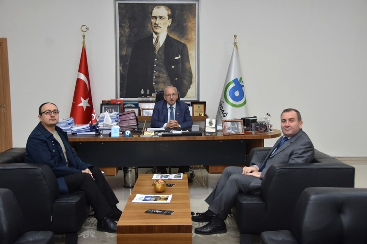 Başkan Albayrak, İl Sağlık Müdürü ve Sağlık Bakanlığı Koordinatörünü Ağırladı