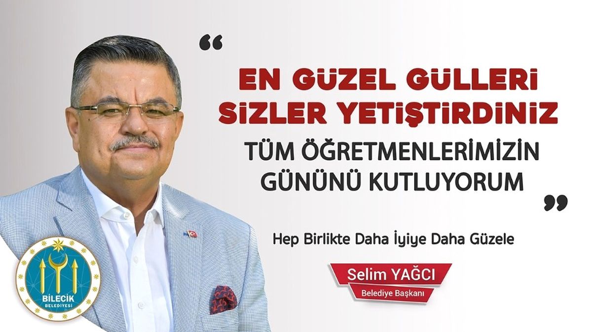 Başkan Yağcı\'nın Öğretmenler Günü Mesajı