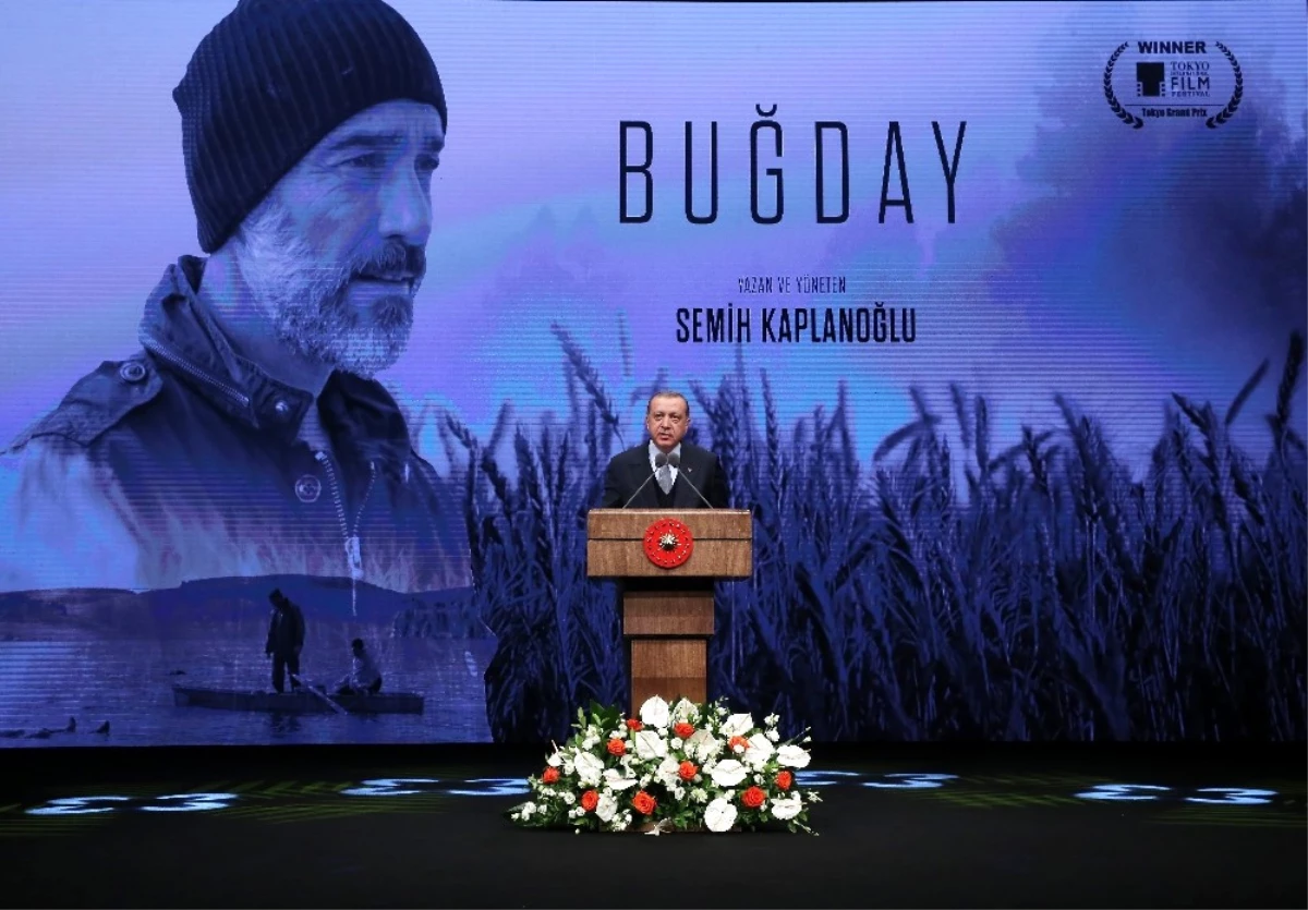 Cumhurbaşkanı Erdoğan "Buğday" Filminin Galasına Katıldı