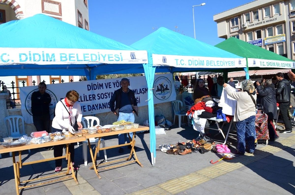 Didim Engelliler Derneği\'nden Tekerlekli Sandalye İçin Kermes