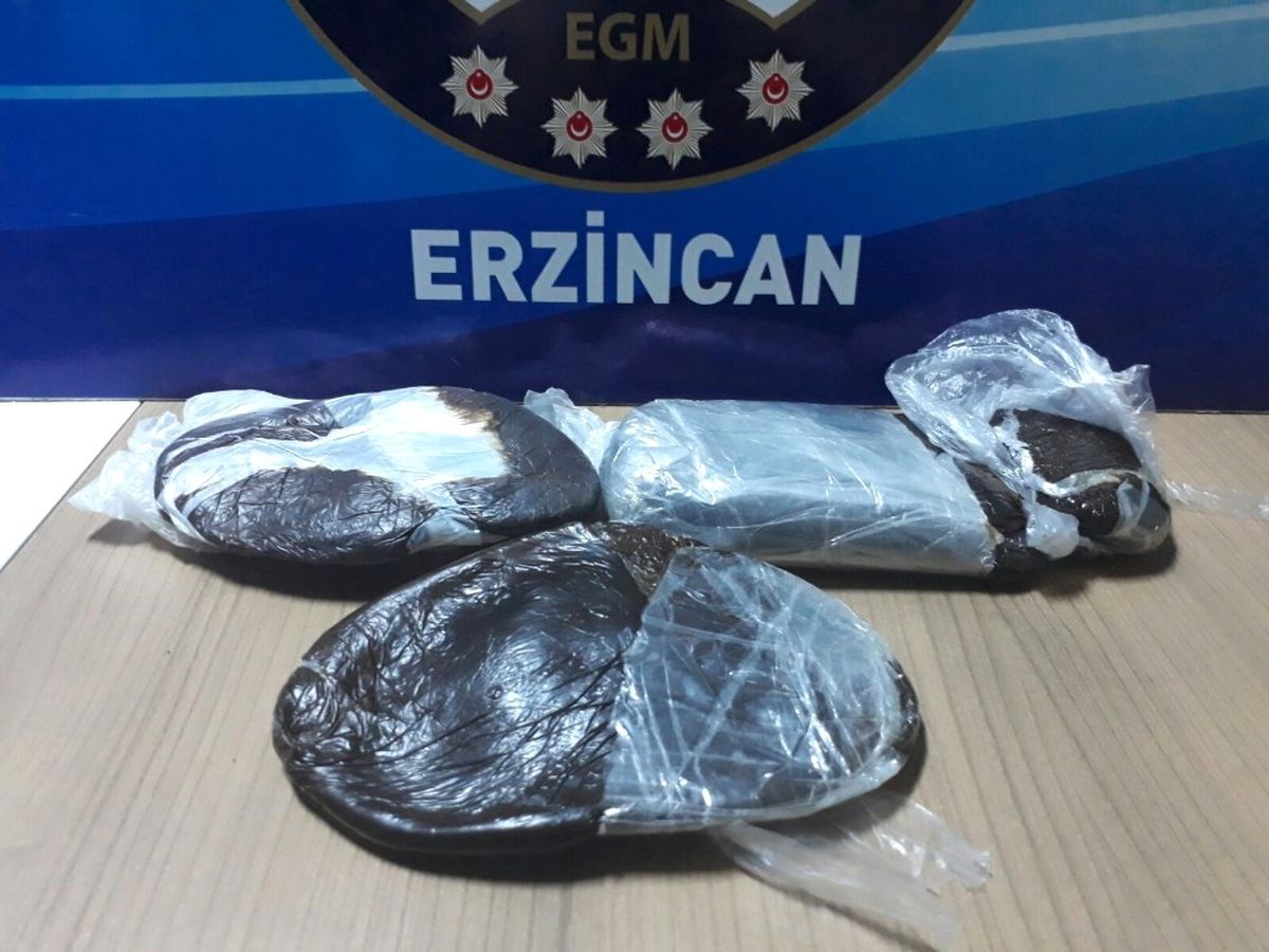Erzincan da Son Bir Ayda Üzerinde Uyuşturucu ile Yakalanan 7 Kişi Tutuklandı