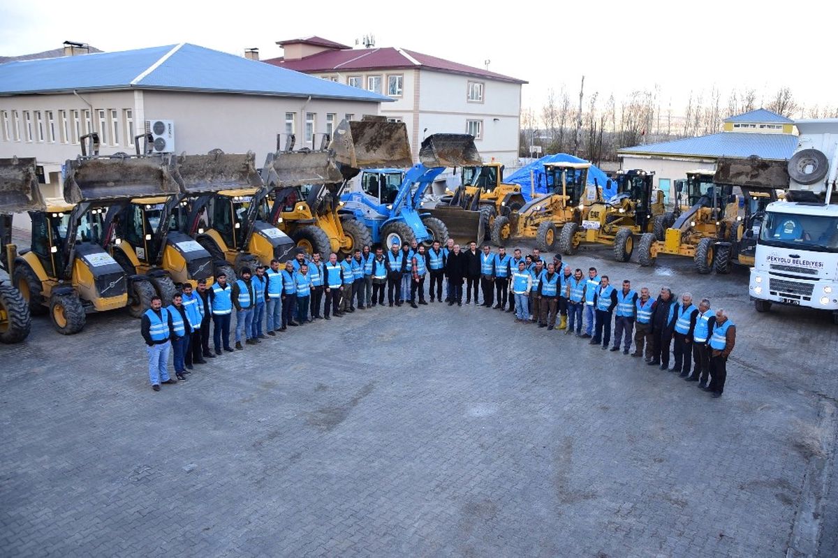 İpekyolu Belediyesi Karla Mücadeleye Hazır