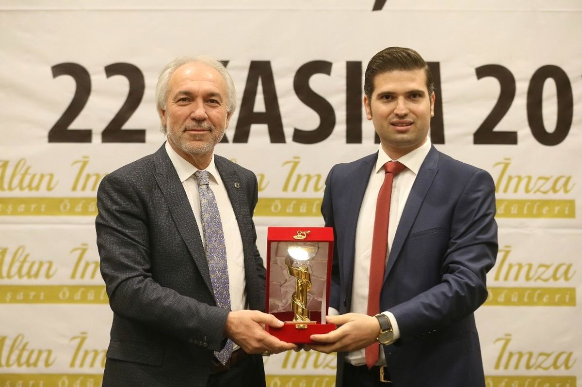 Kamil Saraçoğlu\'na Başarı Ödülü