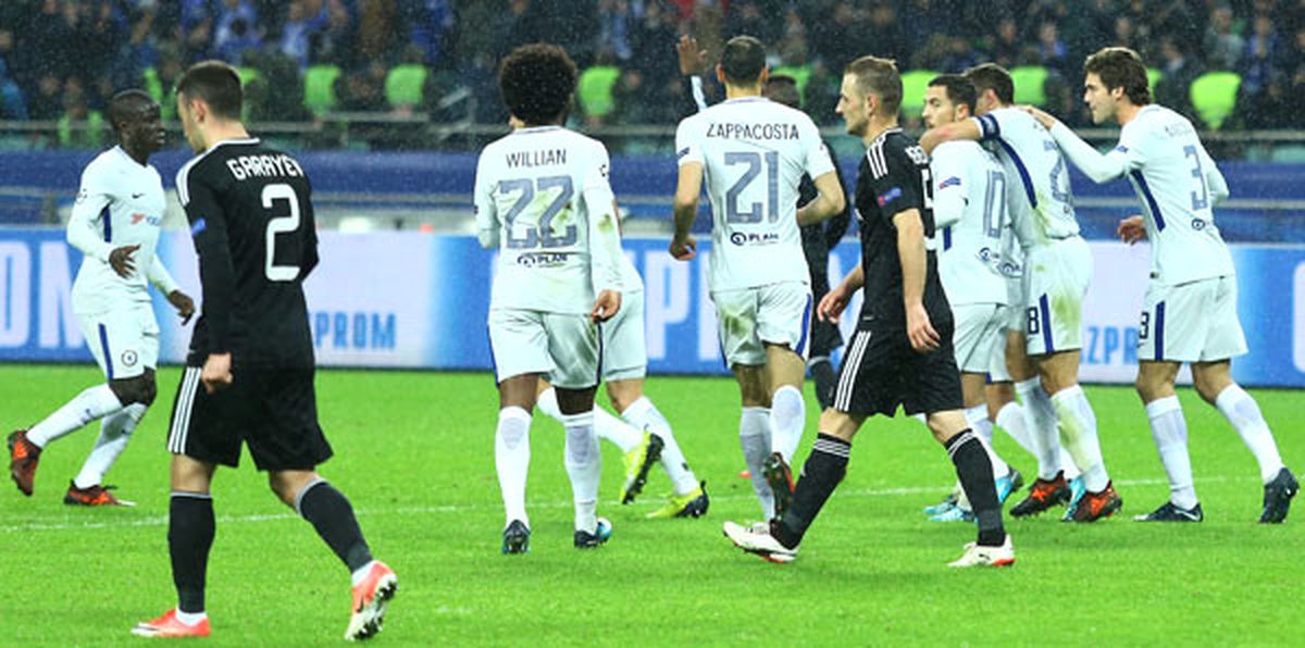 Karabağ - Chelsea: 0-4