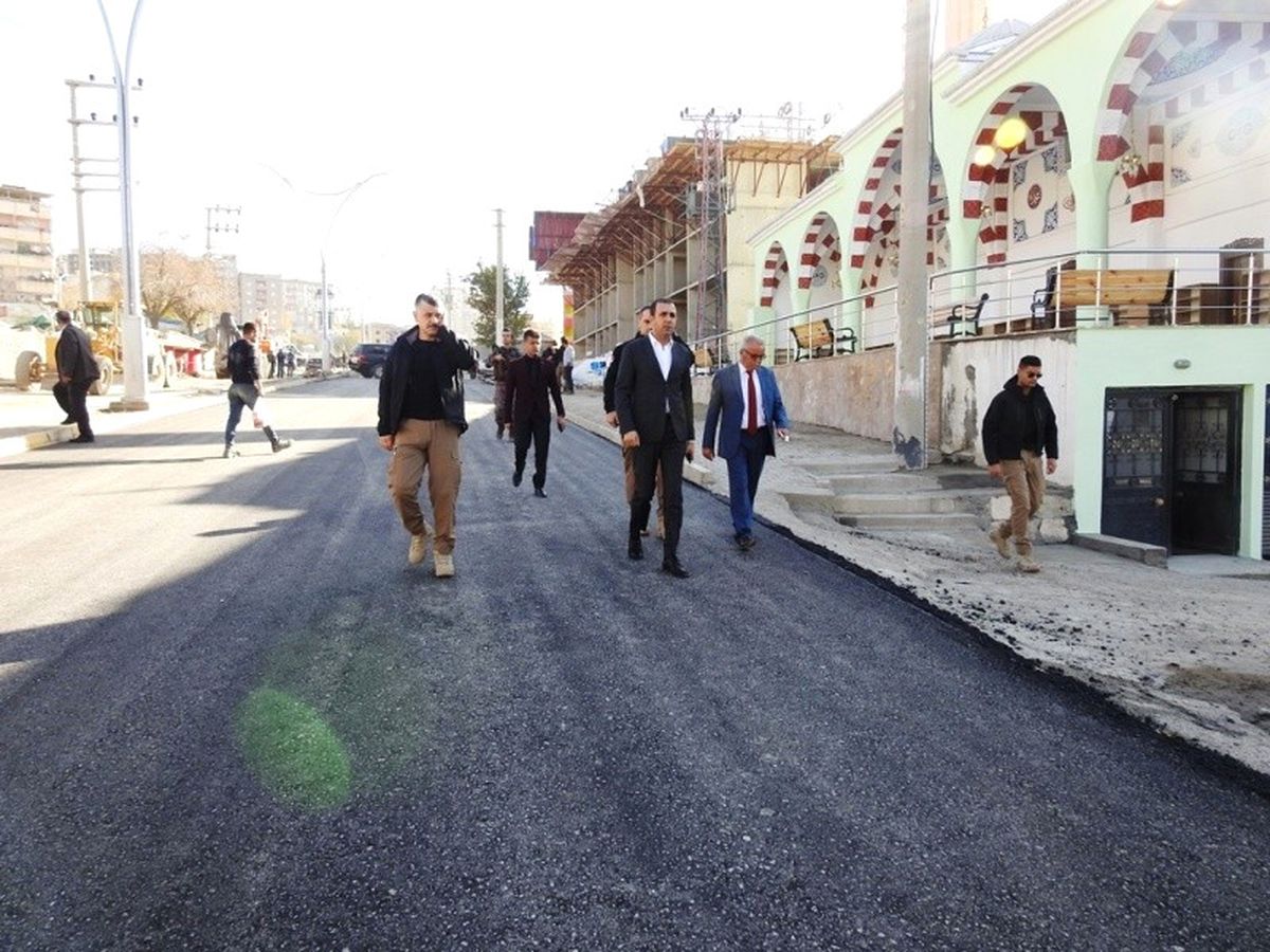 Şırnak Belediye Başkanı Bedirhanoğlu İncelemelerde Bulundu