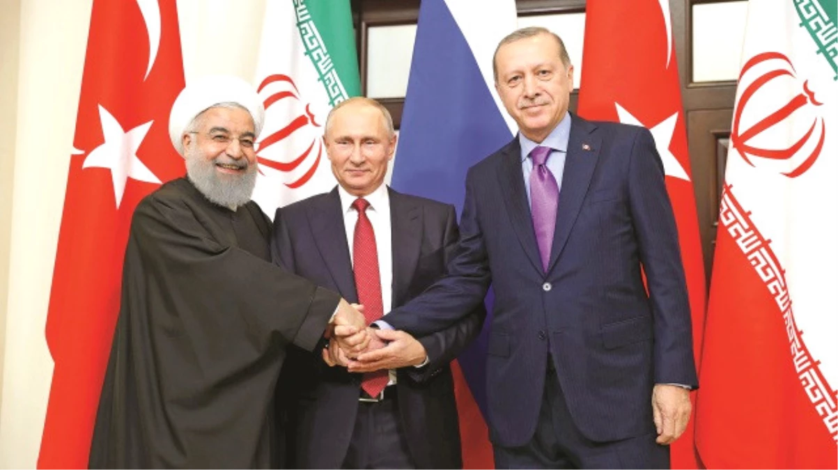 Türkiye, Rusya ve İran Suriye\'de Siyasi Çözüm İçin Anlaştı
