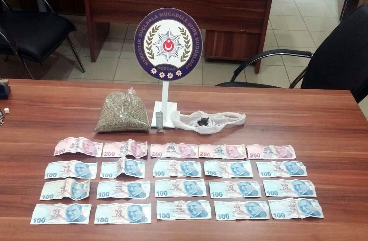 Yozgat\'ta Uyuşturucu Operasyonuna 4 Tutuklama
