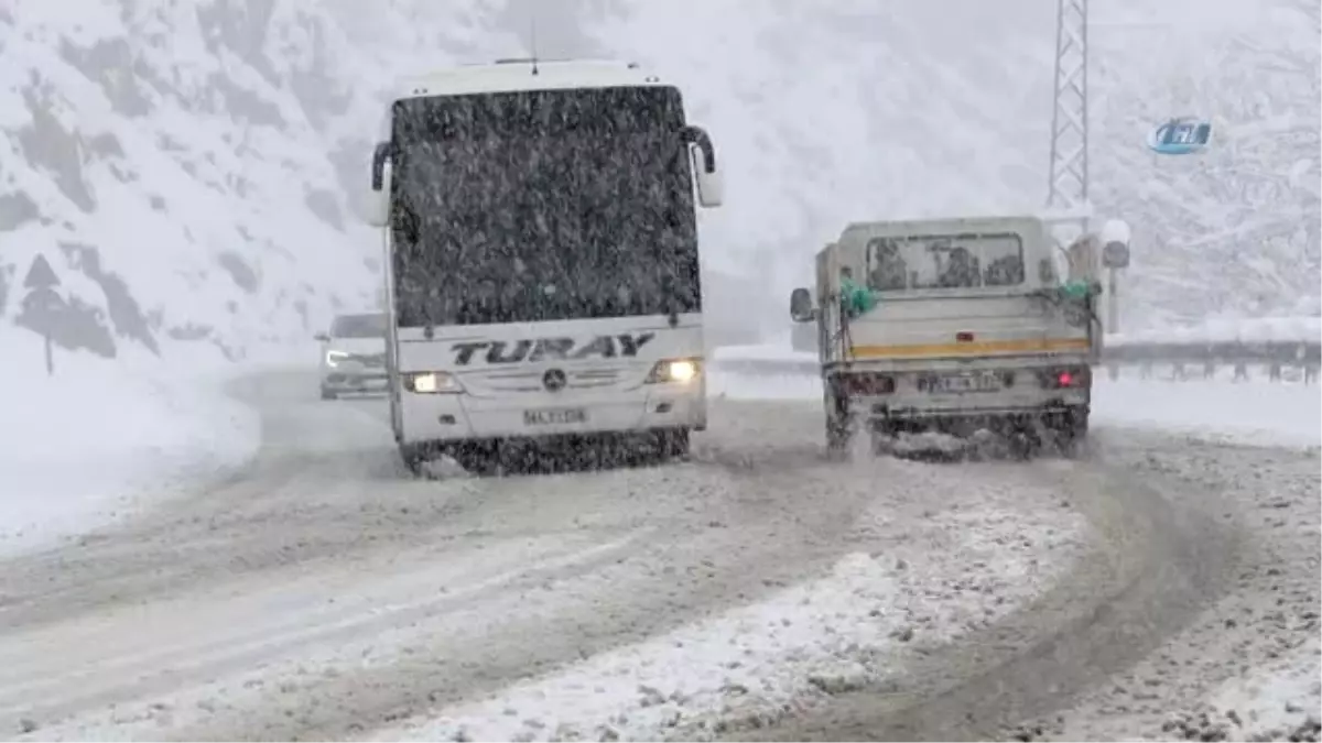 Zigana Dağı\'nda Beyaz Kabus Başladı