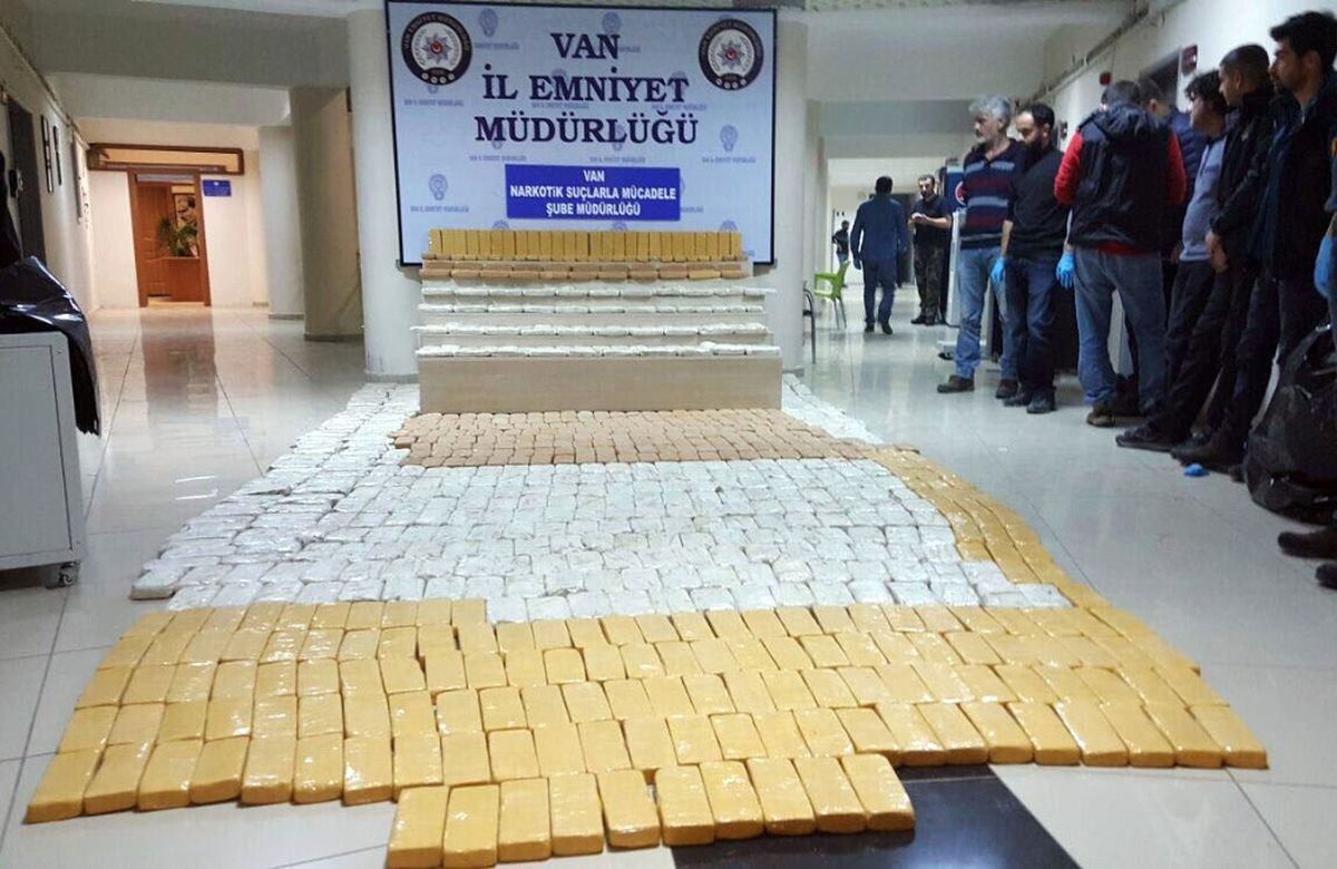 11 Ayda 4 Ton Eroin Ele Geçirildi