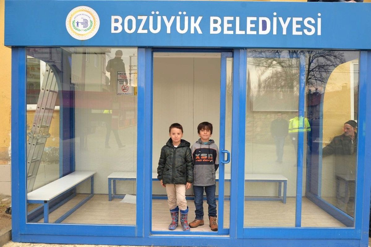 15. Klimalı Durak Akpınar Mahallesi\'ndeki Yerini Aldı