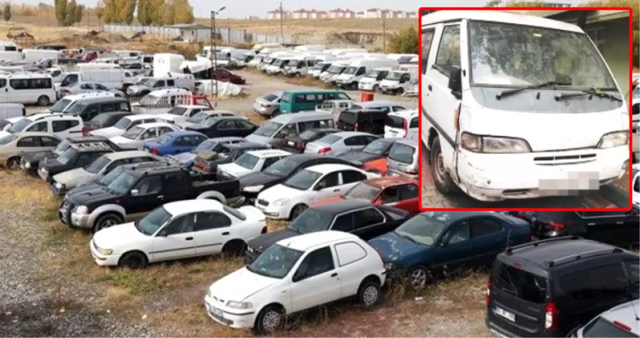 2 Yıl Boyunca Otoparkta Bekletilen Çalıntı Minibüsün Sahibinden 6 Bin 600 TL İstendi