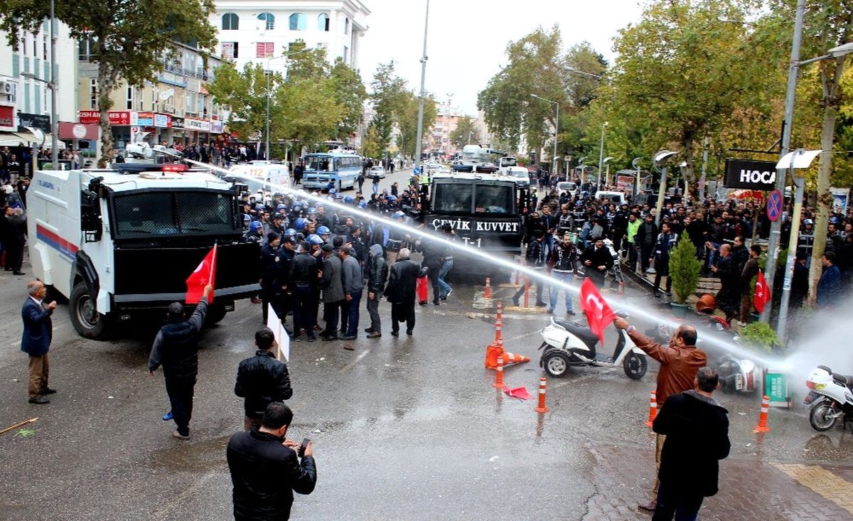 Adıyaman\'da Tütün Eyleminde Provokasyon