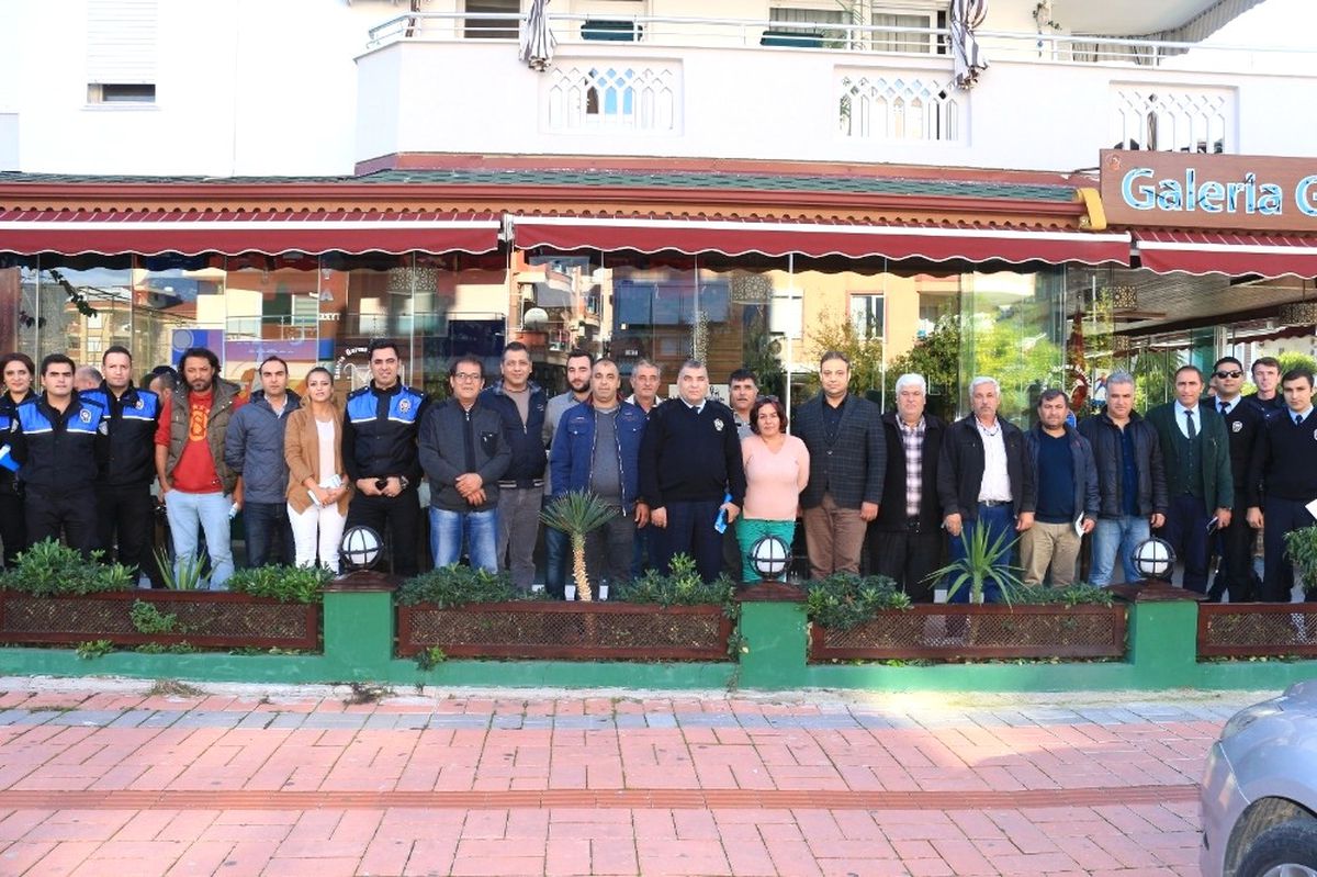 Alanya\'da Polisten Huzur Toplantısı