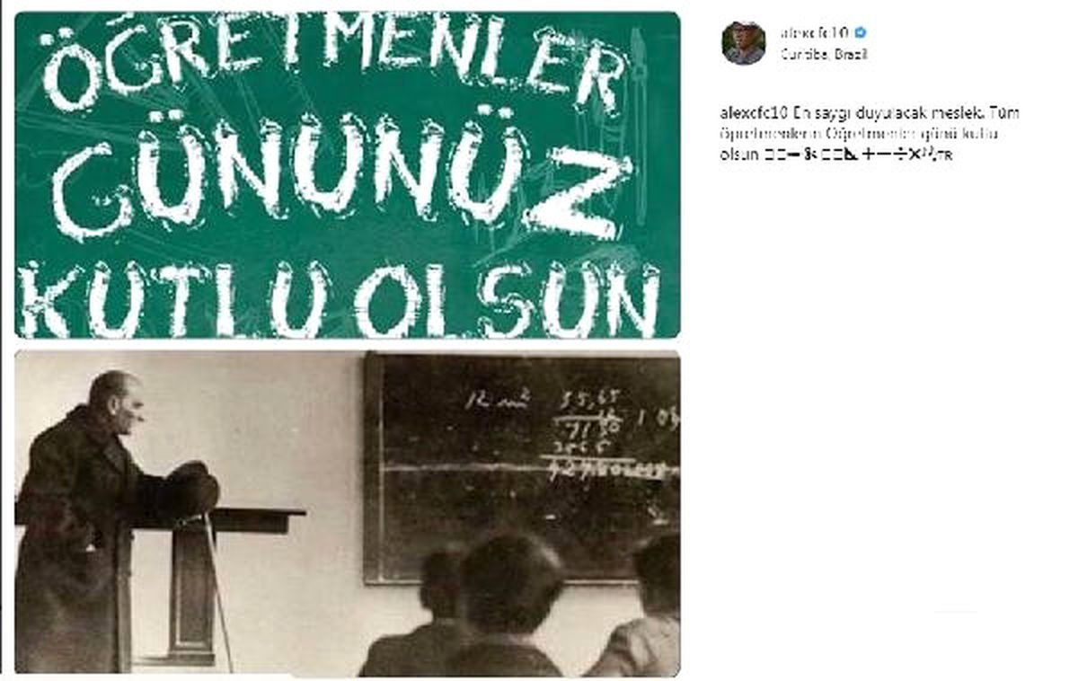 Alex, Öğretmenleri Unutmadı