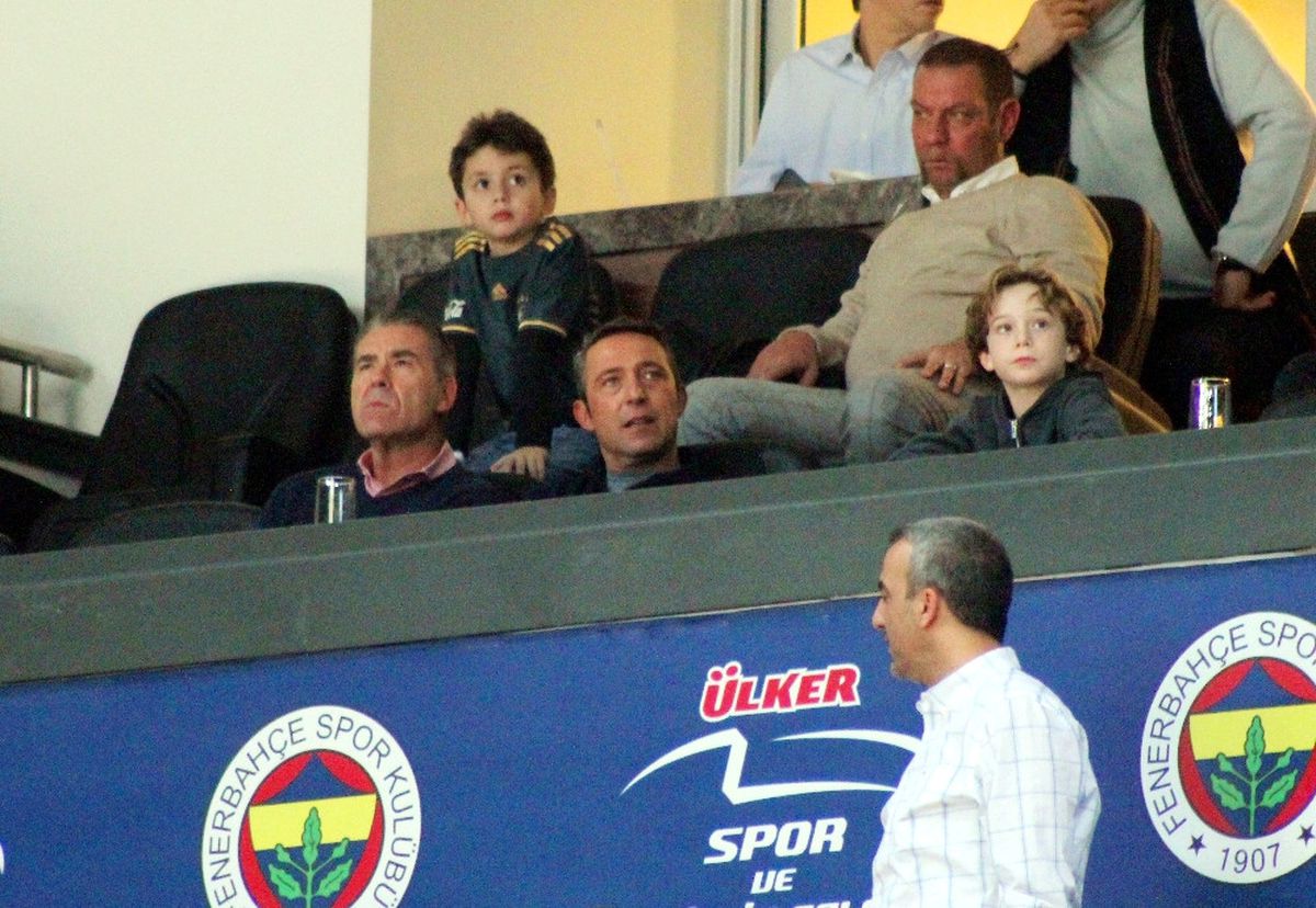Ali Koç Fenerbahçe Doğuş - Khimki Moscow Maçında