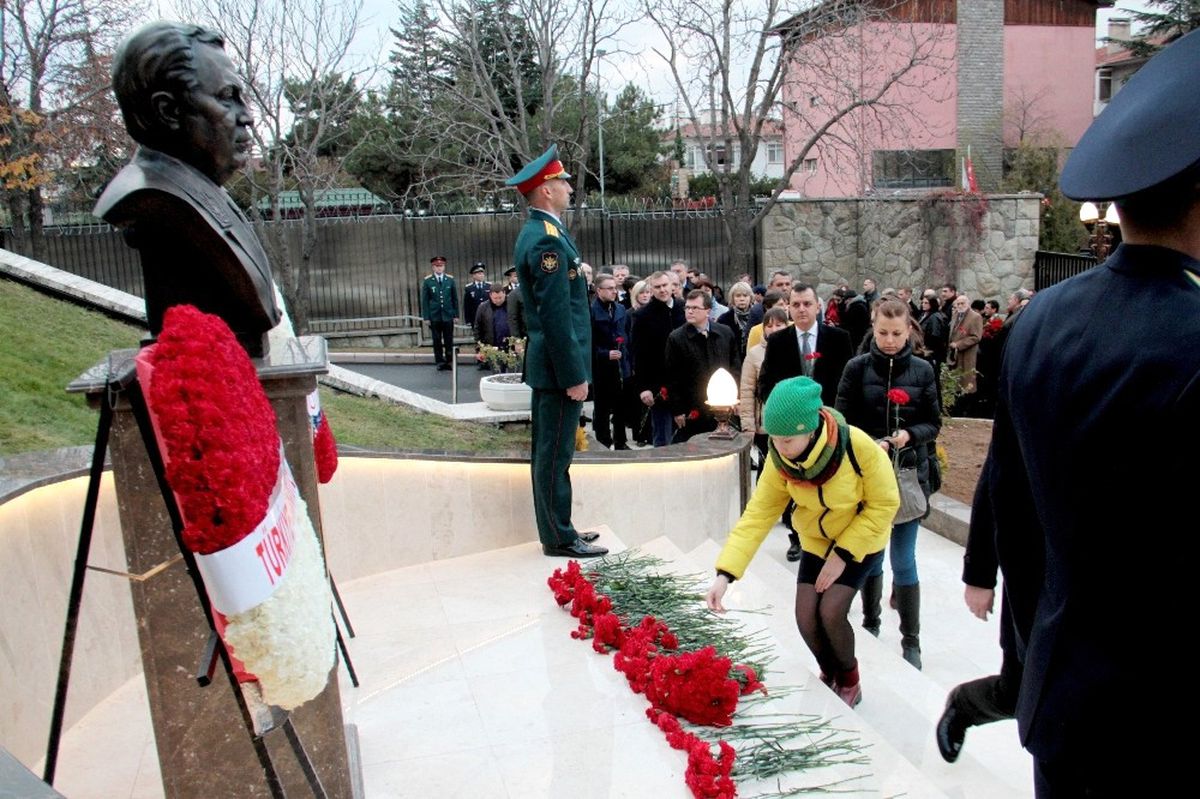 Ankara\'da Andrey Karlov Anıtı Açıldı