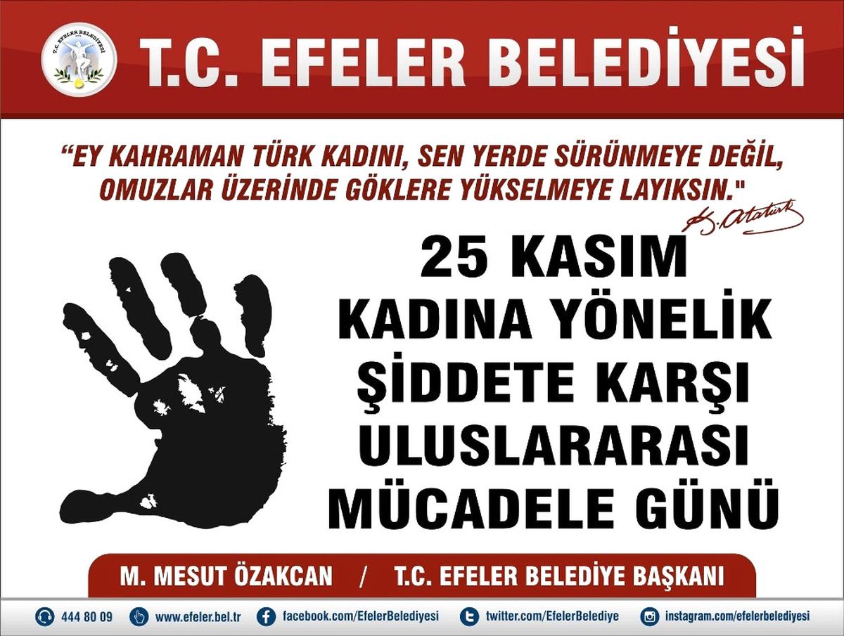 Başkan Özakcan; "Kadınsız Bir Dünya Olmaz"