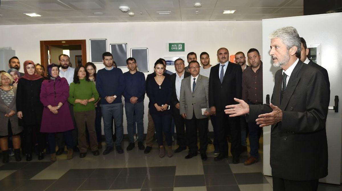 Başkan Tuna\'dan Personele Ziyaret