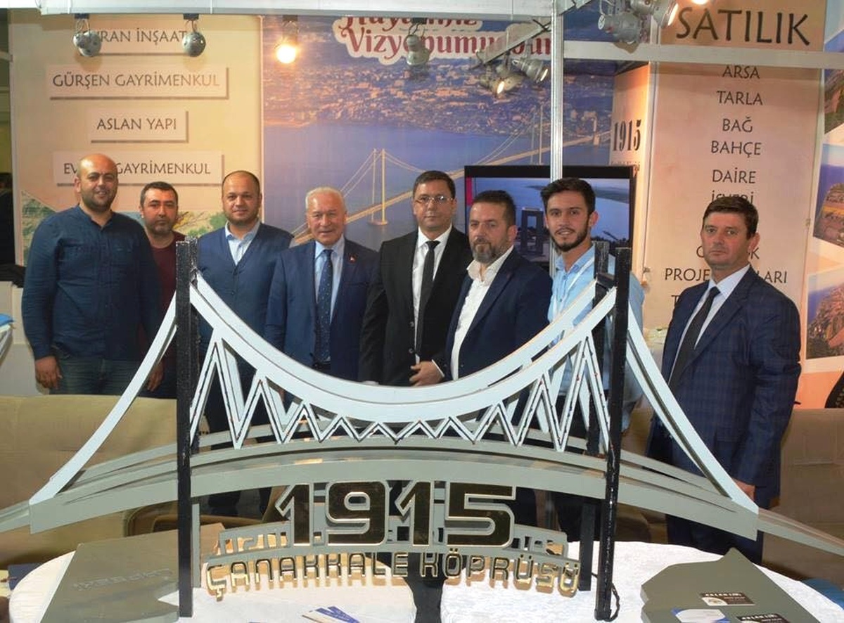 Çanakkale 1915 Köprüsünün Maketi İlgi Görüyor
