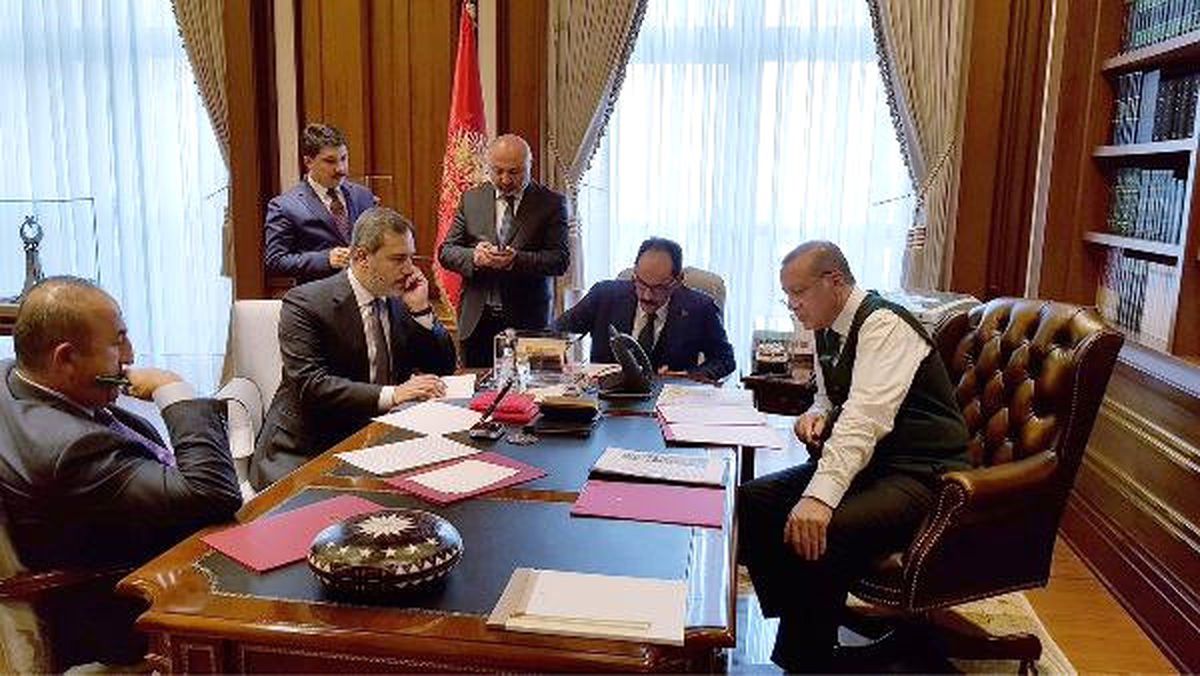 Cumhurbaşkanı Erdoğan ile ABD Başkanı Trump Telefonda Görüştü -2