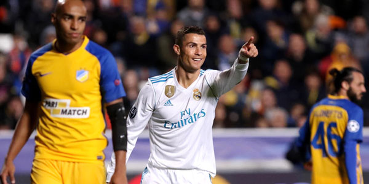 Devler Ligi\'nde Haftanın Oyuncusu Ronaldo