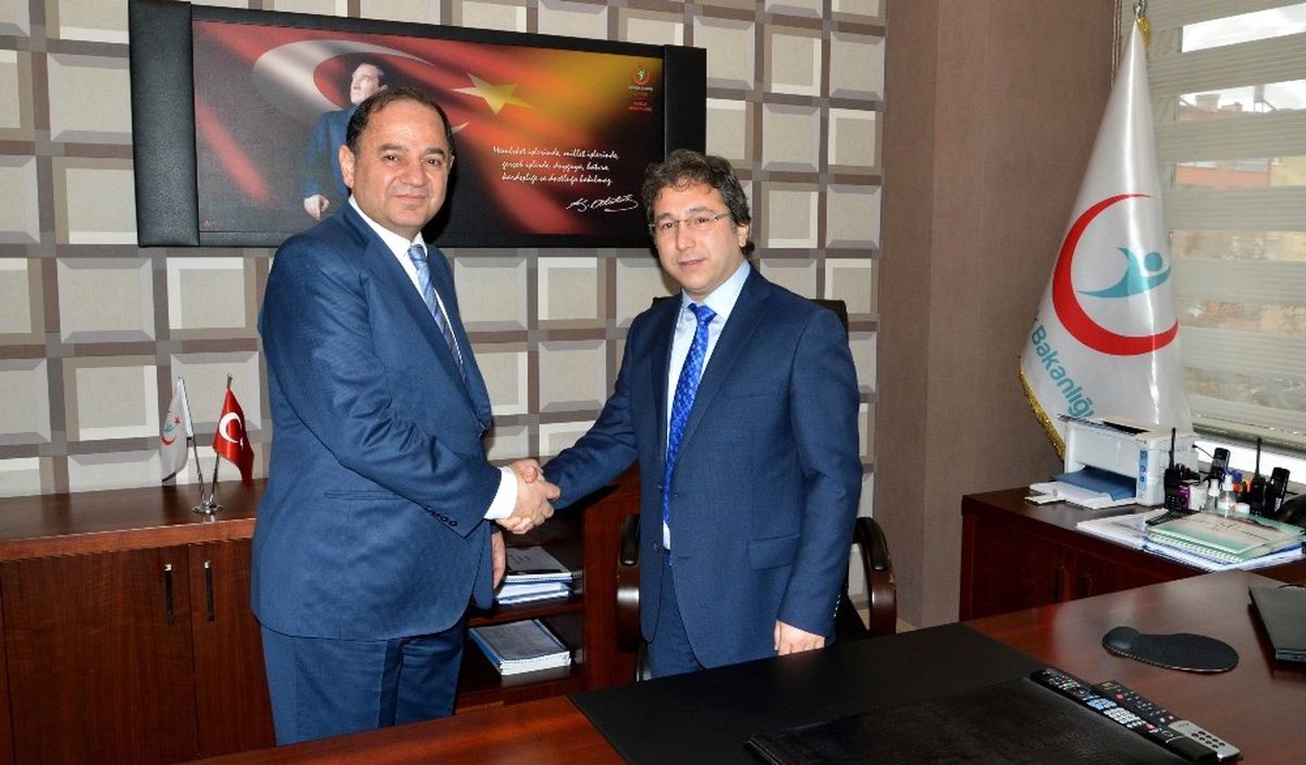İl Sağlık Müdürü Yrd. Doç. Dr. Ali Ramazan Benli Görevi Dr. İsmail Kılıç\'tan Devir Aldı
