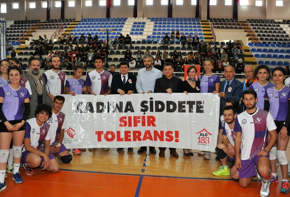 Kadına Şiddete Karşı Sahaya Çıktılar