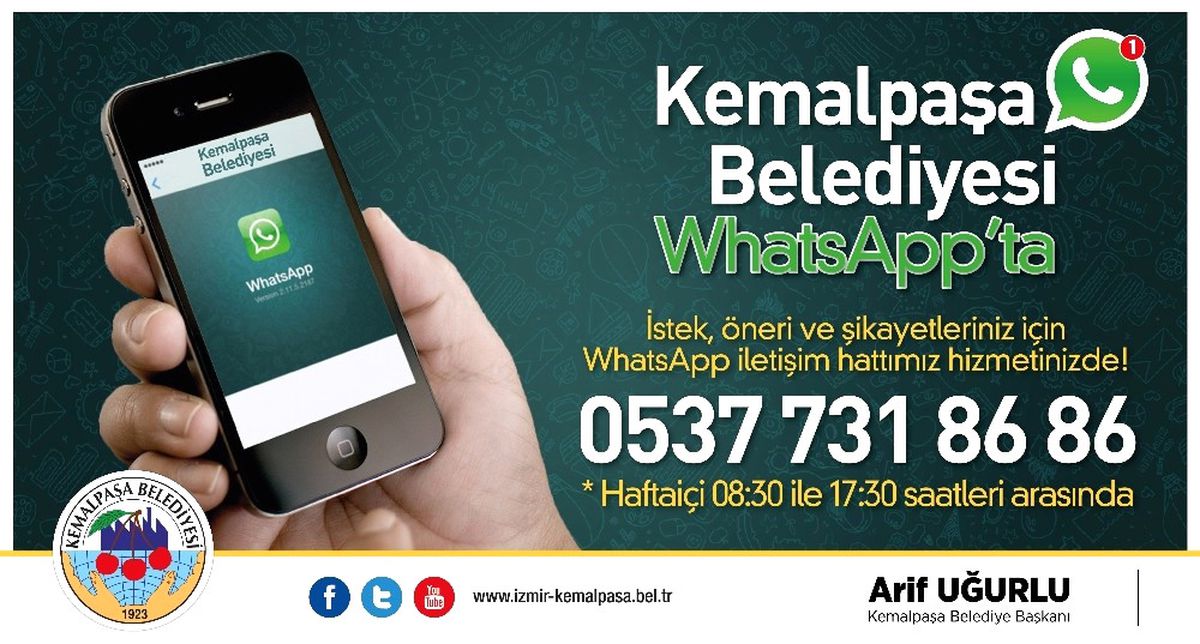 Kemalpaşa Artık Whatsapp\'ta