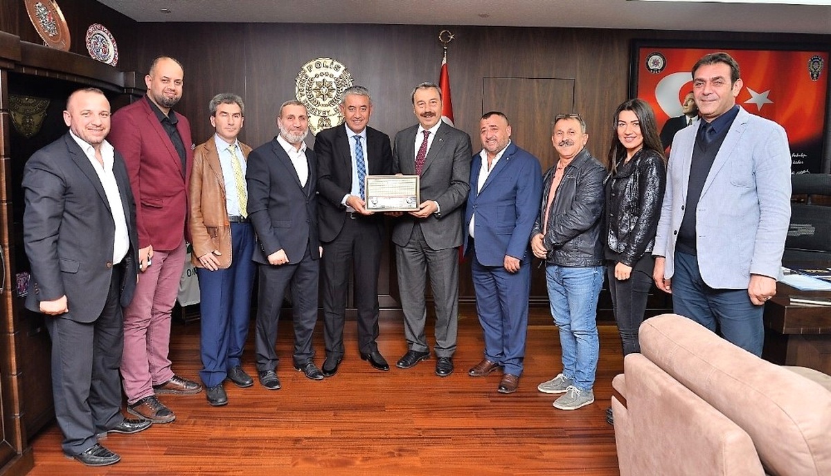 Marted Emniyet Müdürü Ak\'ı Ziyaret Etti