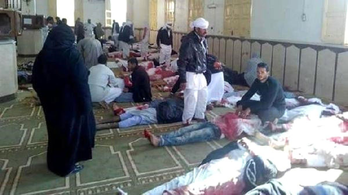 Mısır\'da Camiye Bombalı-silahlı Saldırı: En Az 155 Kişi Öldü