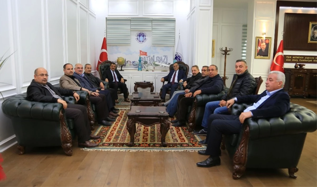 Mtso\'dan Başkan Gürkan\'a Ziyaret