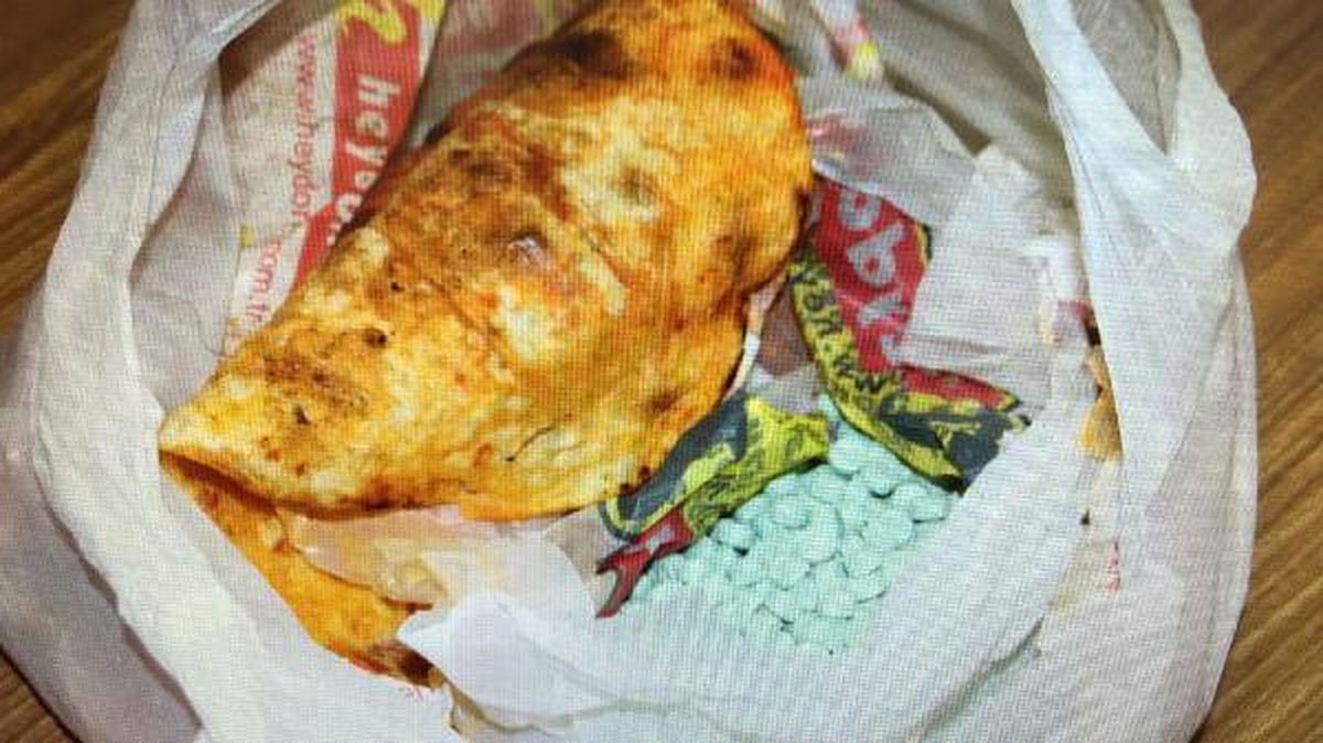 Otobüste Lahmacuna Sarılı Uyuşturucu Ele Geçirildi