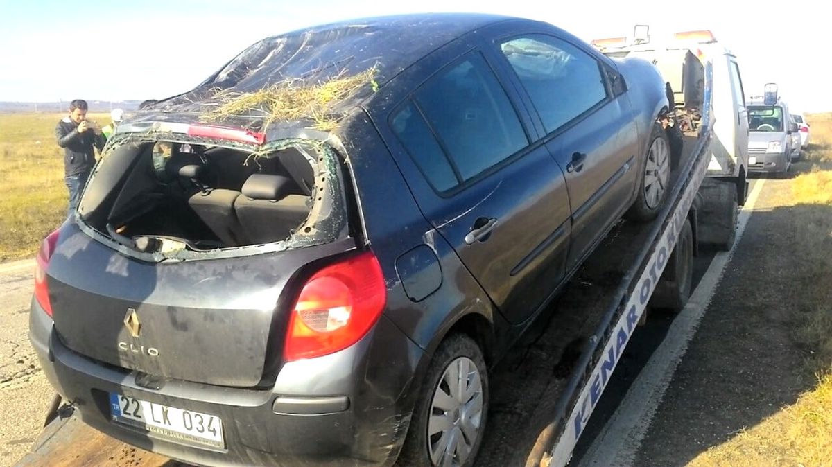 Tekirdağ\'da Trafik Kazası: 4 Yaralı