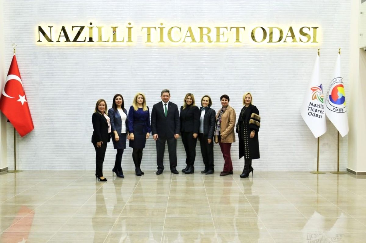 TOBB Aydın Kadın Girişimciler Kurulu, Nazilli Ticaret Odası\'nda Toplandı