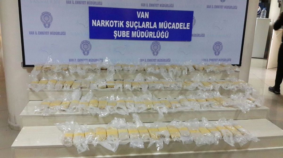 Van\'da 506 Kilo Eroin Ele Geçirildi