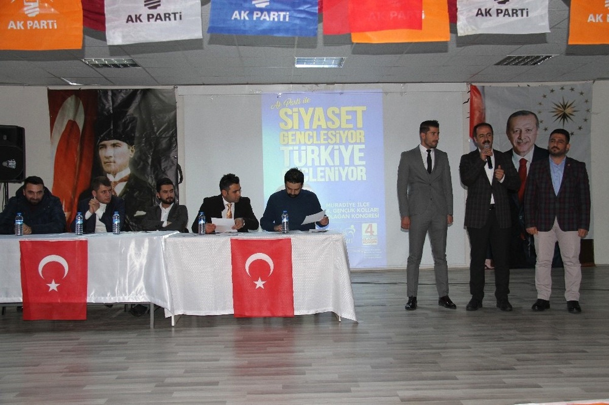 AK Parti Muradiye Gençlik Kolları Başkanlığına Kayakeser Seçildi