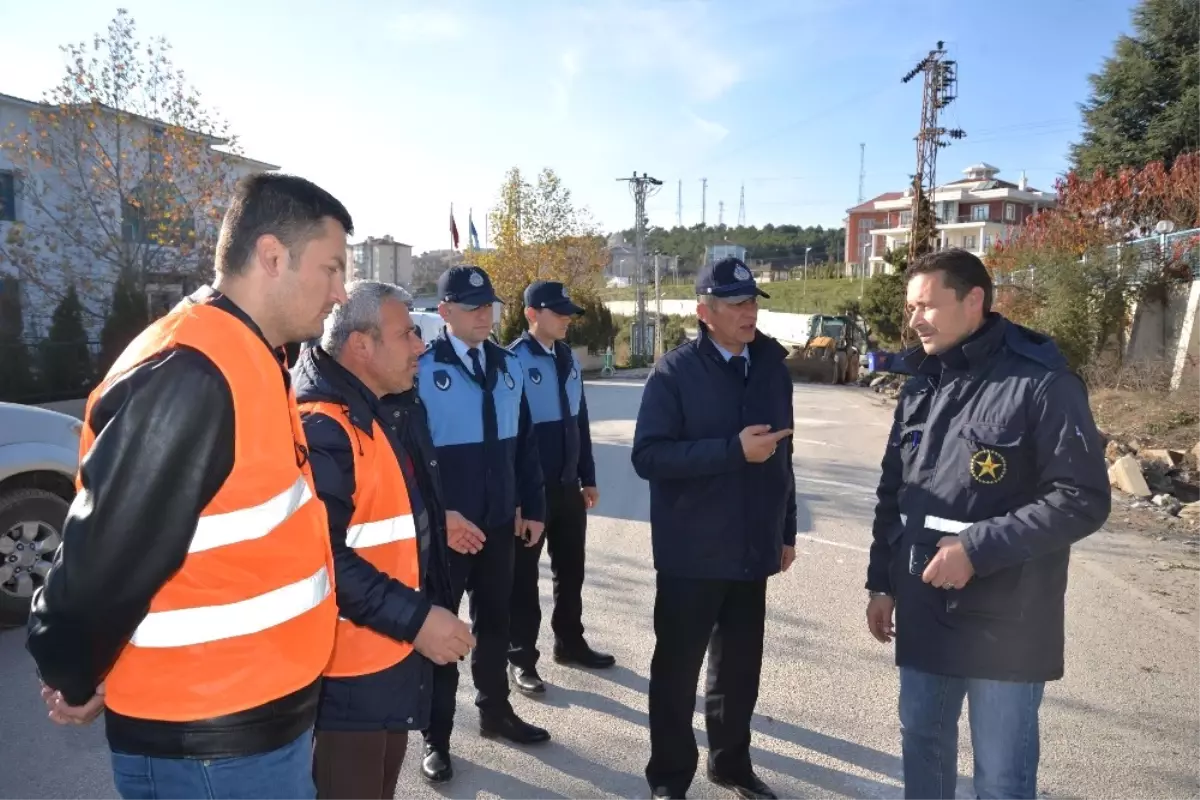 Bilecik Belediyesi Tarafından Yapılan Alt Yapı Çalışmalarına Sıkı Denetim