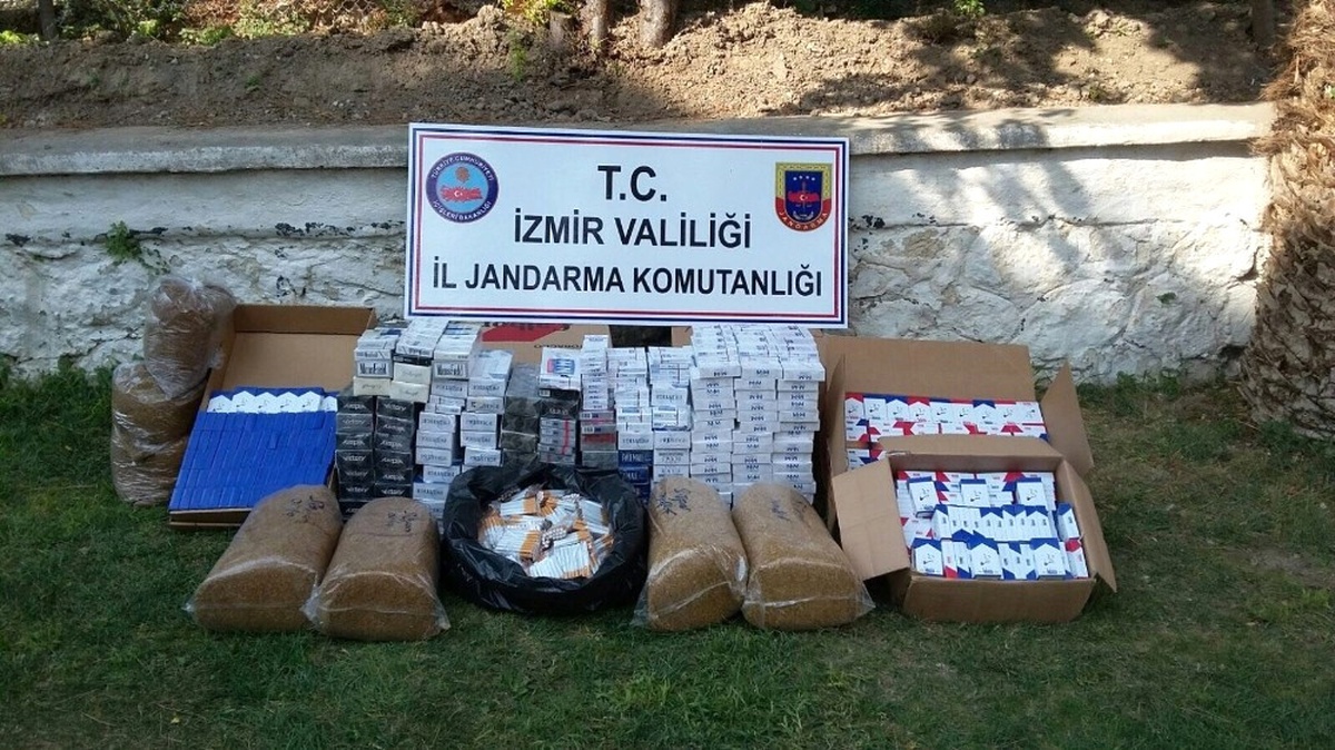 Jandarma Kaçak Sigara ve Tütüne Geçit Vermedi