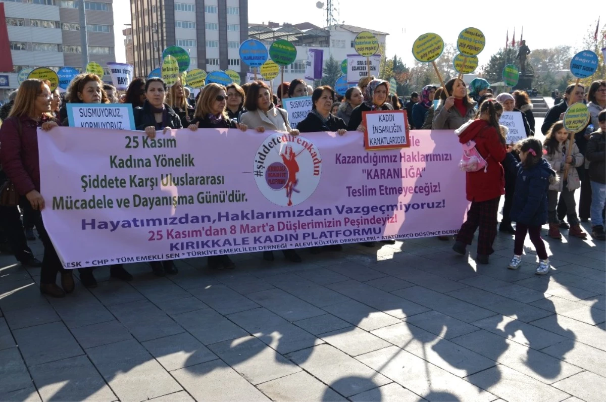Kırıkkale Kadın Platformundan 25 Kasım Açıklaması