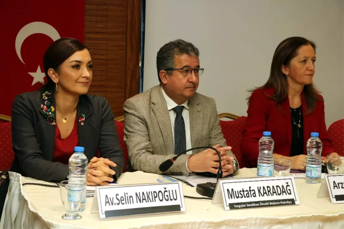 Manisa Barosundan \'Kadına Yönelik Şiddet\' Semineri